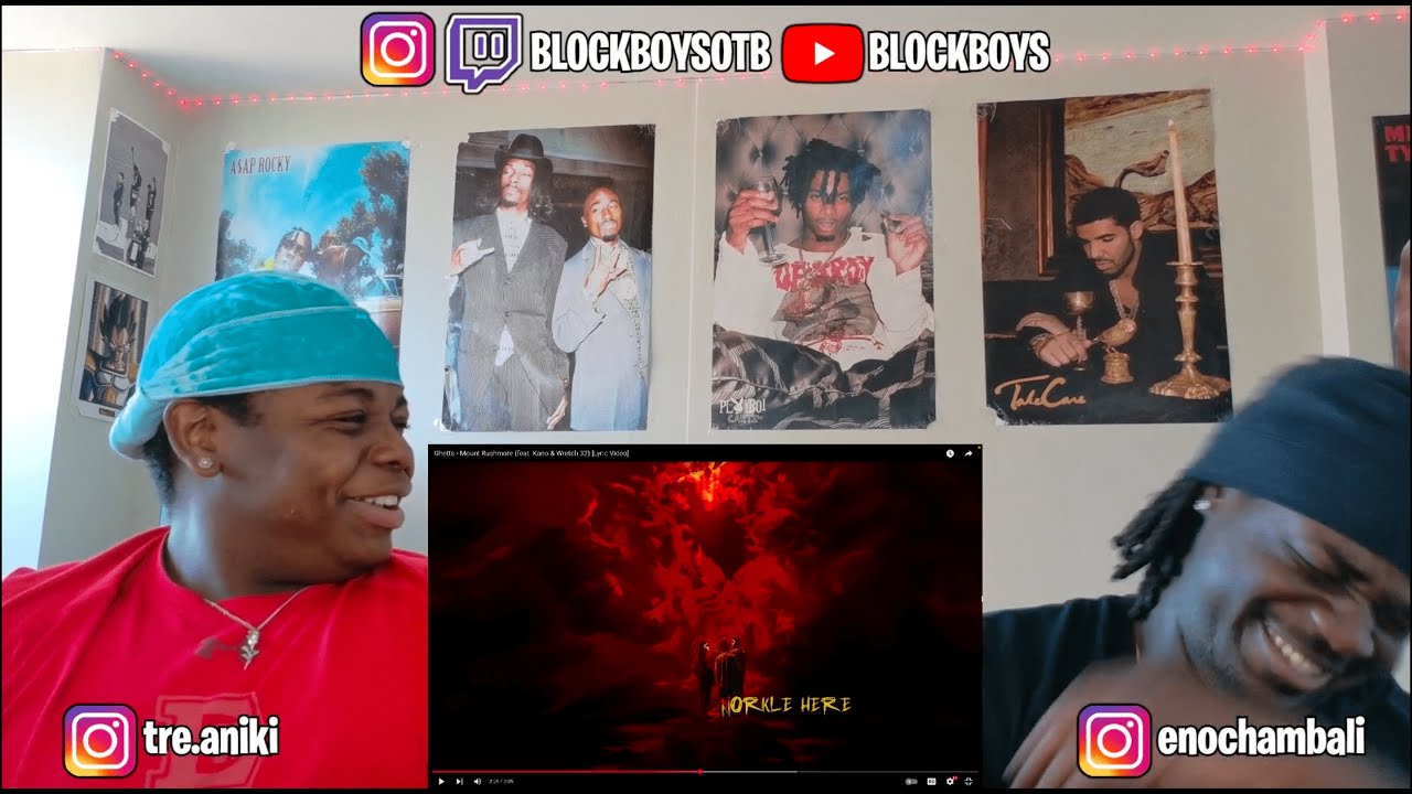 Ghetts - Mount Rushmore (feat. Kano & Wretch 32) [Lyric Video] - REACTION