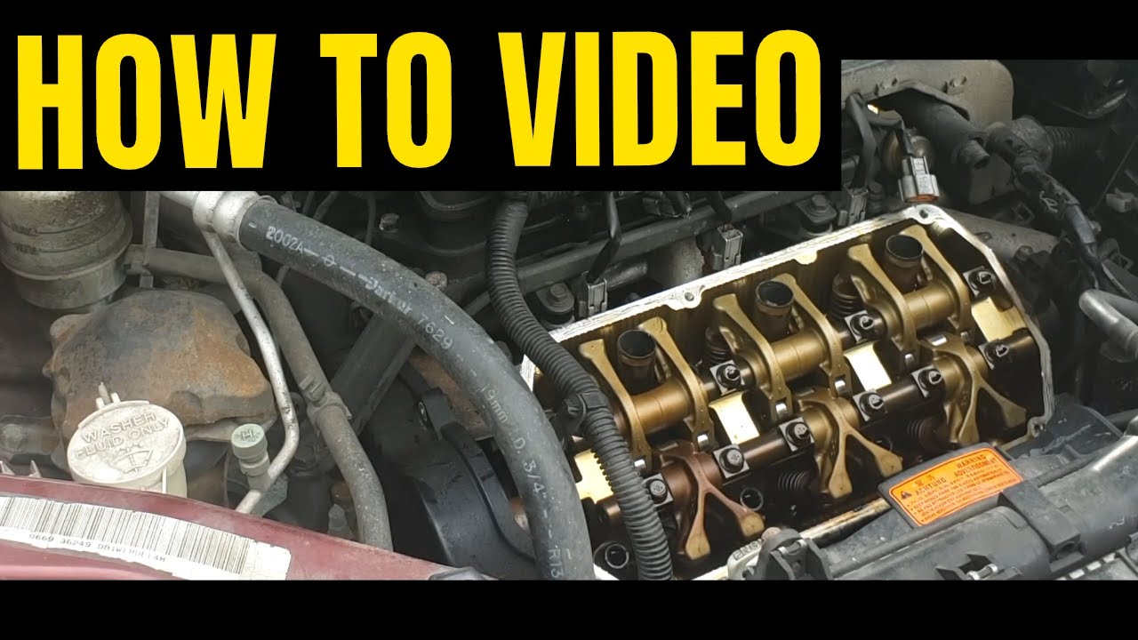 3.8 L V6 SPARK PLUG AND VALVE COVER GASKET CHANGE