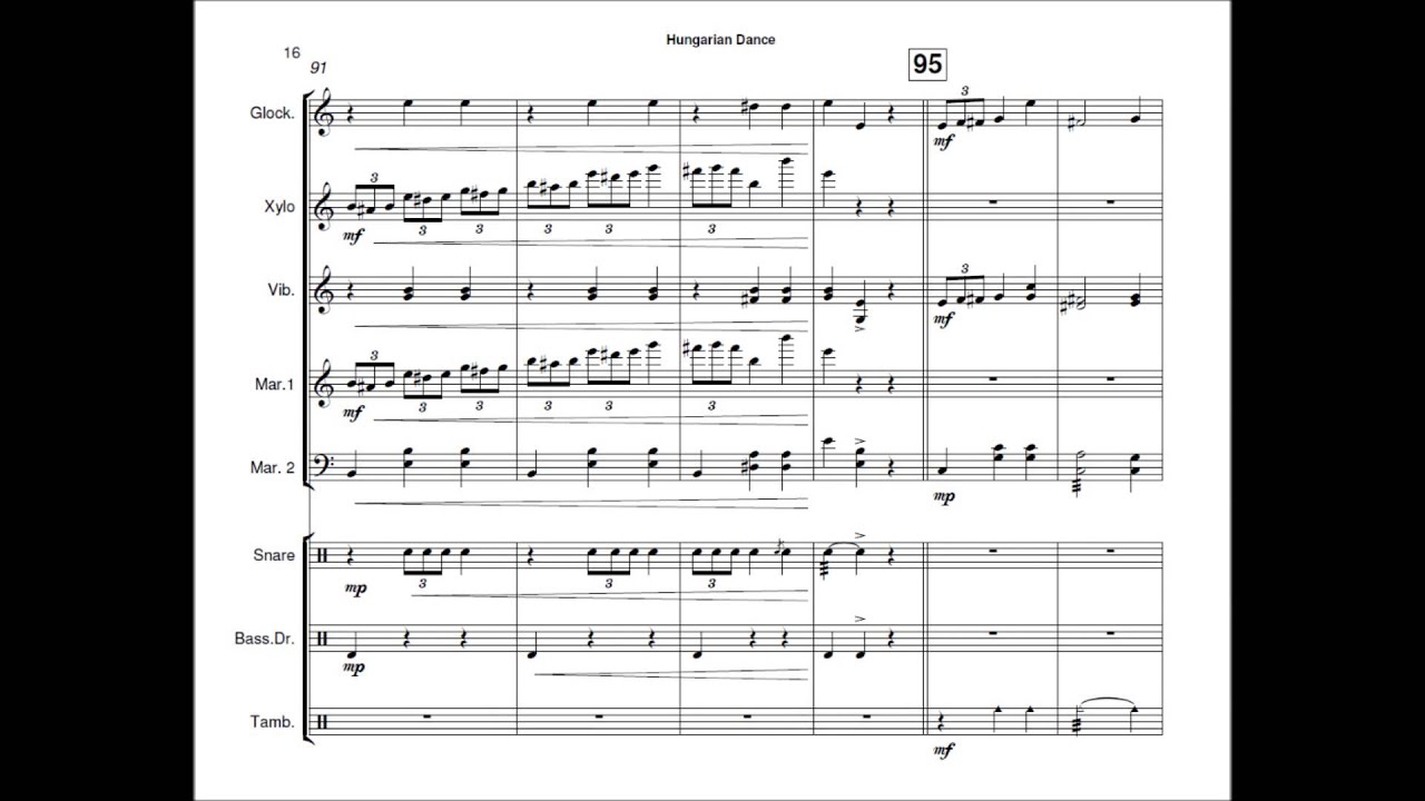 Hungarian Dance - by Carl Böhm arr. Michael Huestis