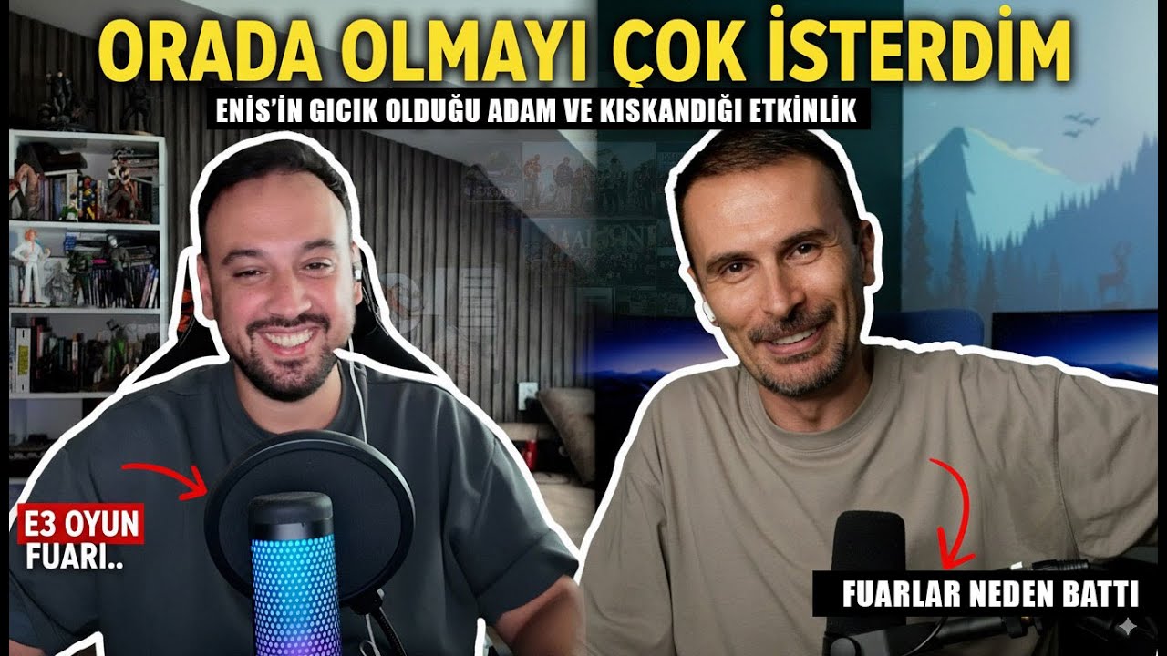 FUARLAR NEDEN ÖLÜYOR? E3 neden battı? Enis Kirazoğlu ile son 20 yılı konuştuk