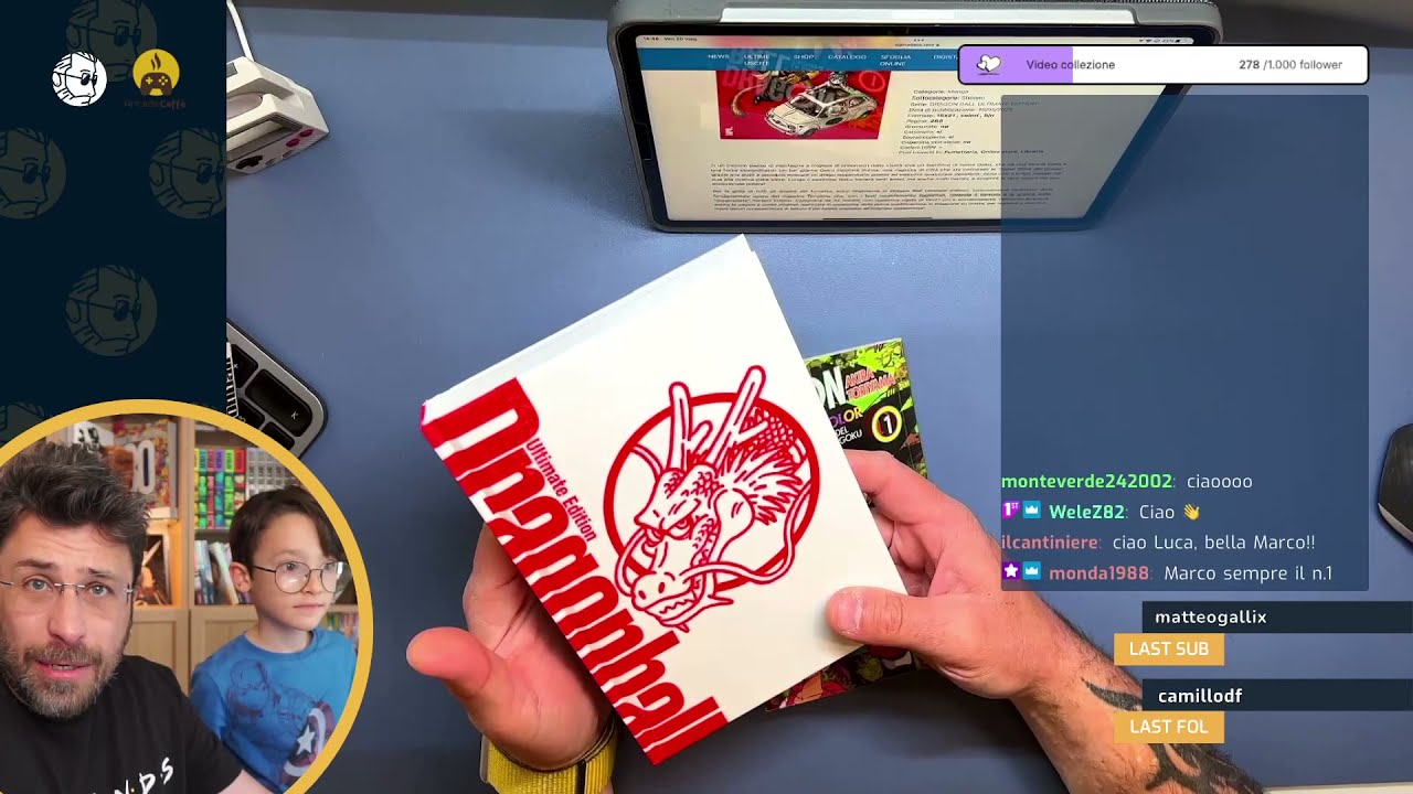 Arcade Caffè 46 DRAGONBALL il CONFRONTONE con Marco 
