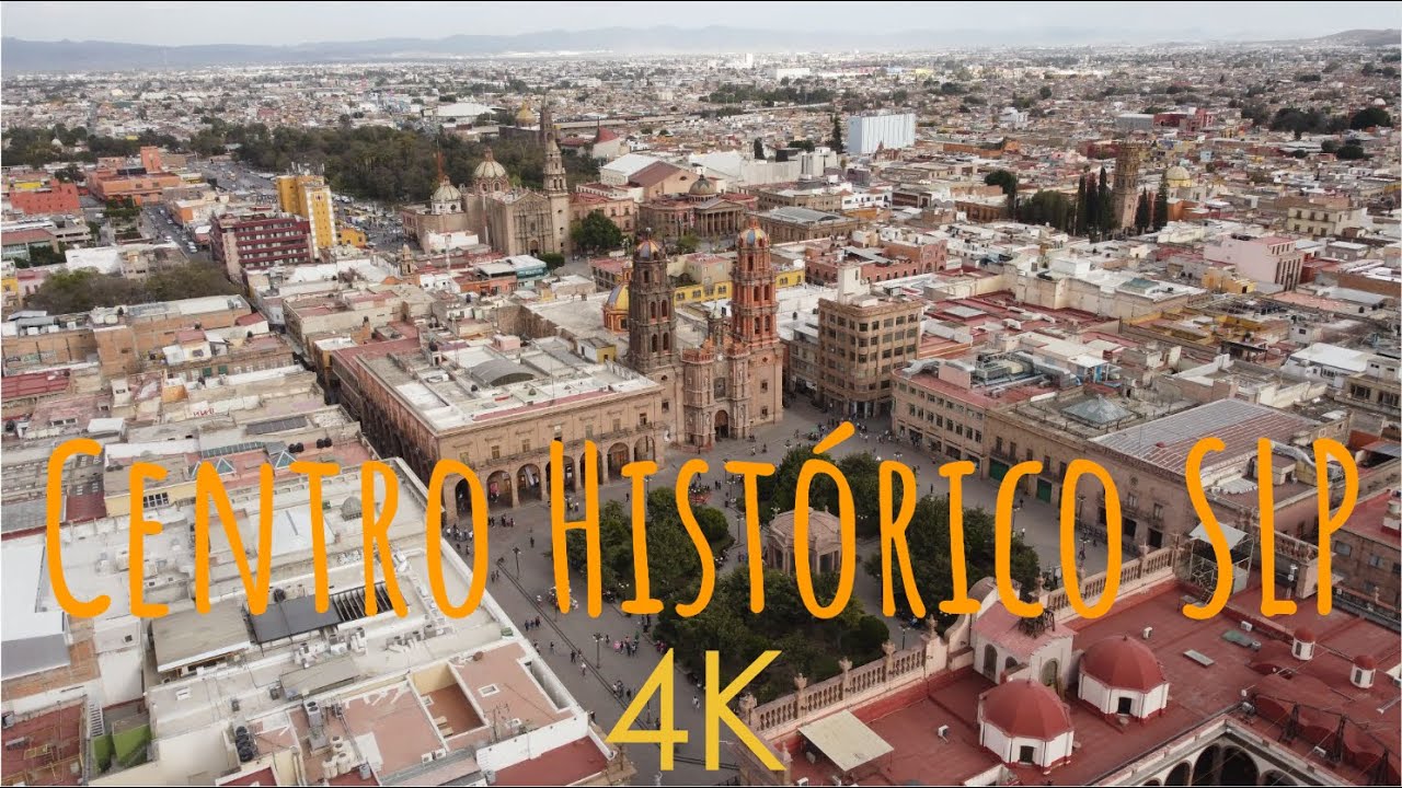 Centro Histórico de San Luis Potosí en DRONE [4K]