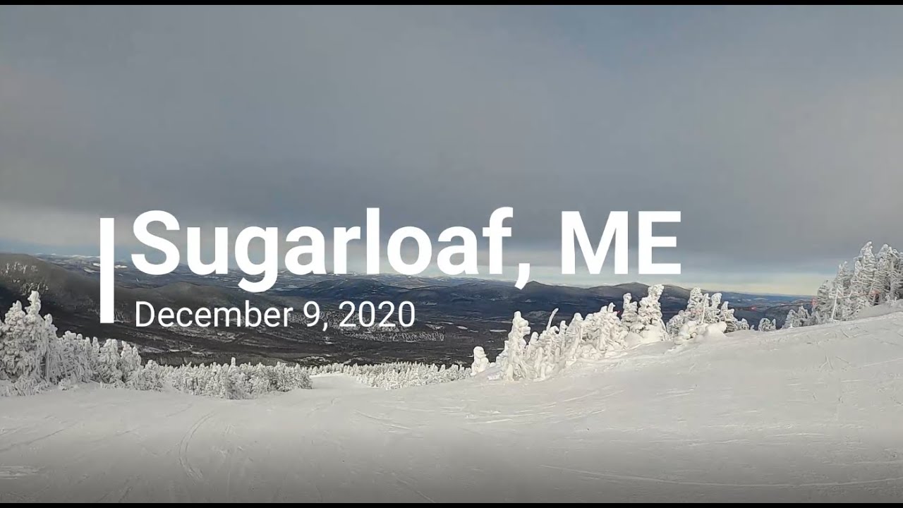 Skiing Sugarloaf #6 - A Packed Groomer Day