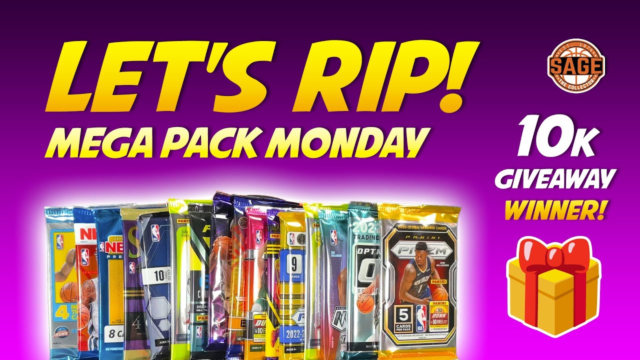 Let's Rip! 🔥 Basketball Packs from Mega Boxes + Giveaway Winners!