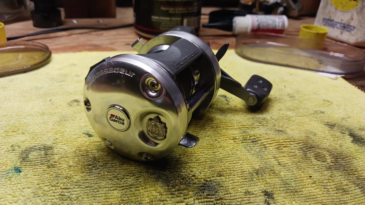 Сервисное обслуживание катушки для спиннинга Abu Garcia Ambassadeur 6501C3 Round Baitcaster