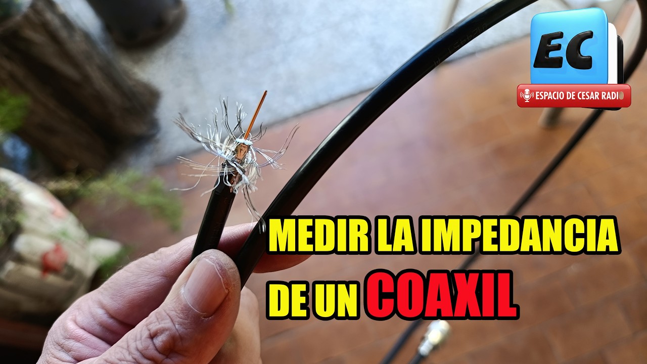 TUTORIAL para saber la IMPEDANCIA de un COAXIAL con NANOVNA