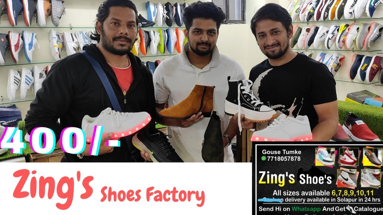 Zing's Shoes Factory  || Solapur || Usama Shaikh || Vlog.24