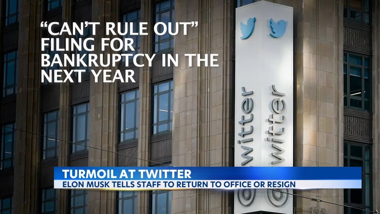 Twitter in turmoil as Musk demands workers return to the office
