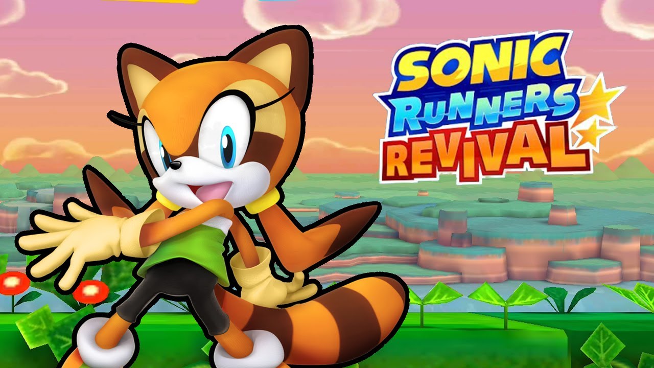 New Marine the Racoon Showcase | Sonic Runners Revival | Custom Character Showcase