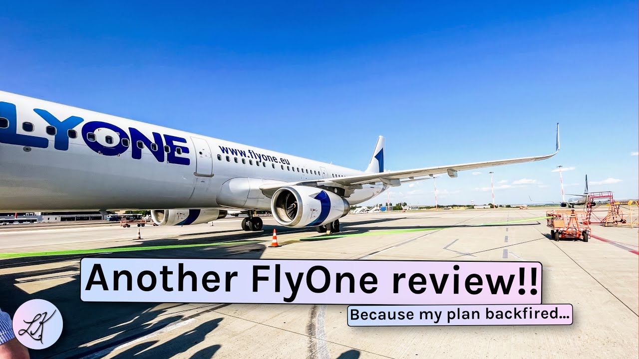 One last flight! | FlyOne Chișinău (RMO) to London (STN) review.