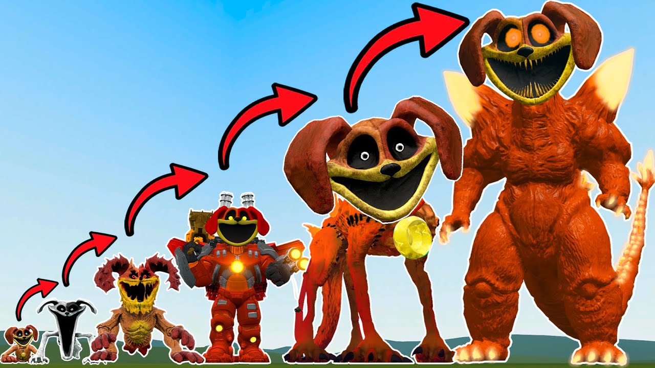 NEW DOGDAY GODZILLA ULTIMATE ! POPPY PLAYTIME CHAPTER 3 in GARRYS MOD