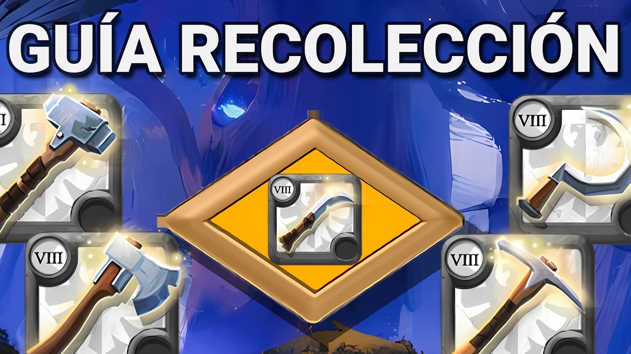 GUÍA BÁSICA DE RECOLECCIÓN en NIEBLAS DE ZONA AMARILLA de ALBION ONLINE