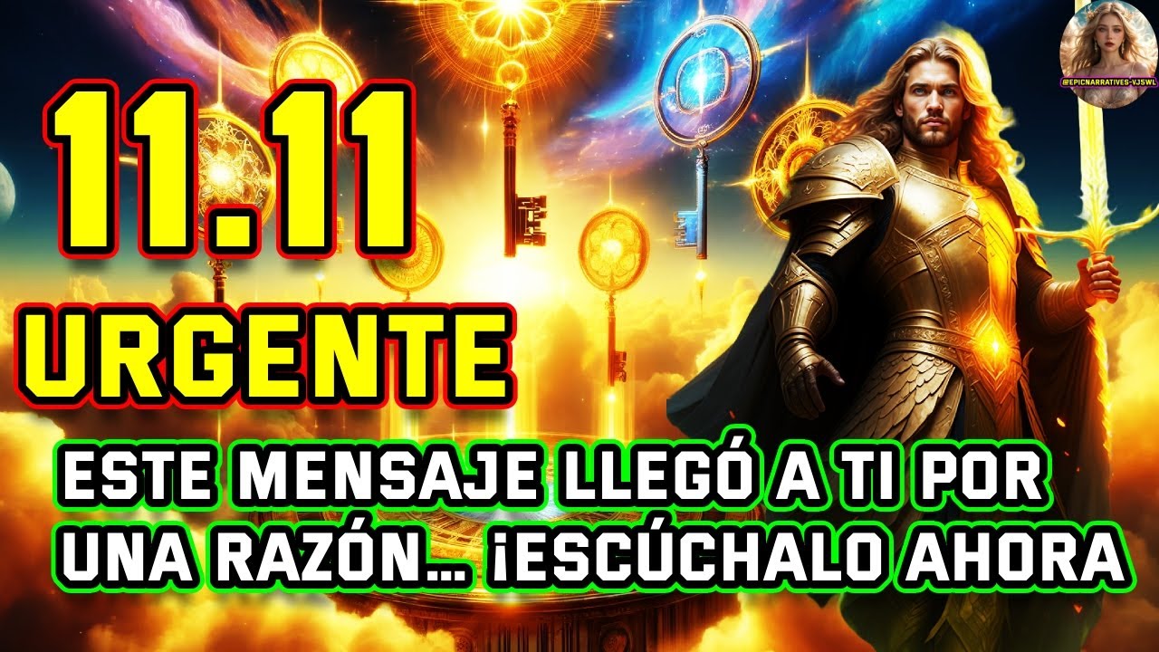 1111 🚨 URGENTE 🚨 MENSAJE CELESTIAL de SAB MIGUEL, despertarán tu verdadero poder espiritual