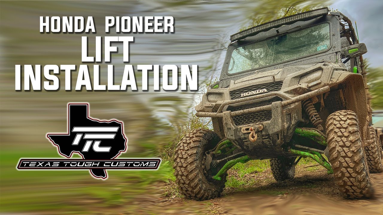 Установка подъемника Texas Tough Customs Pioneer 1000