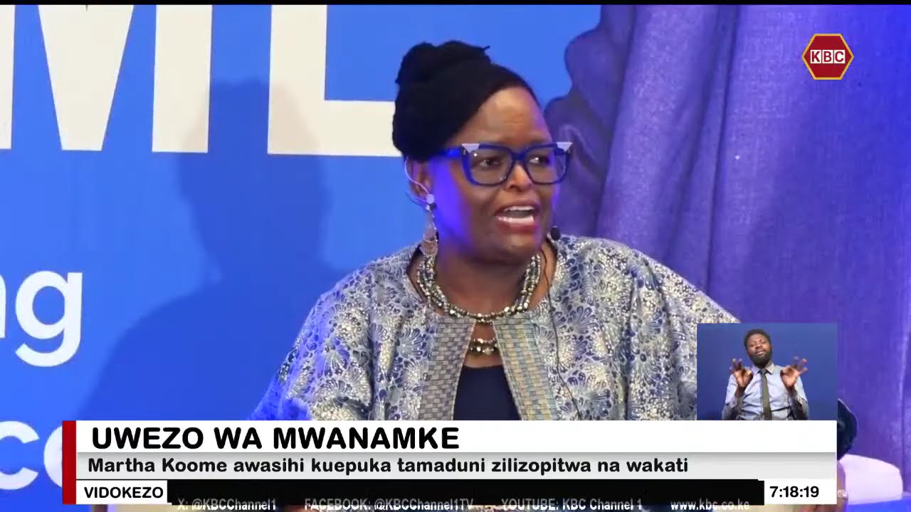 Jaji mkuu Martha Koome awahimiza wanawake kuepuka tamaduni zilizopitwa na wakati