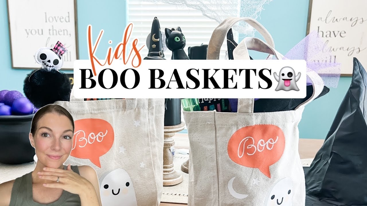 👻WHATS IN MY KIDS BOO BASKETS / HALLOWEEN IDEAS FOR 2023
