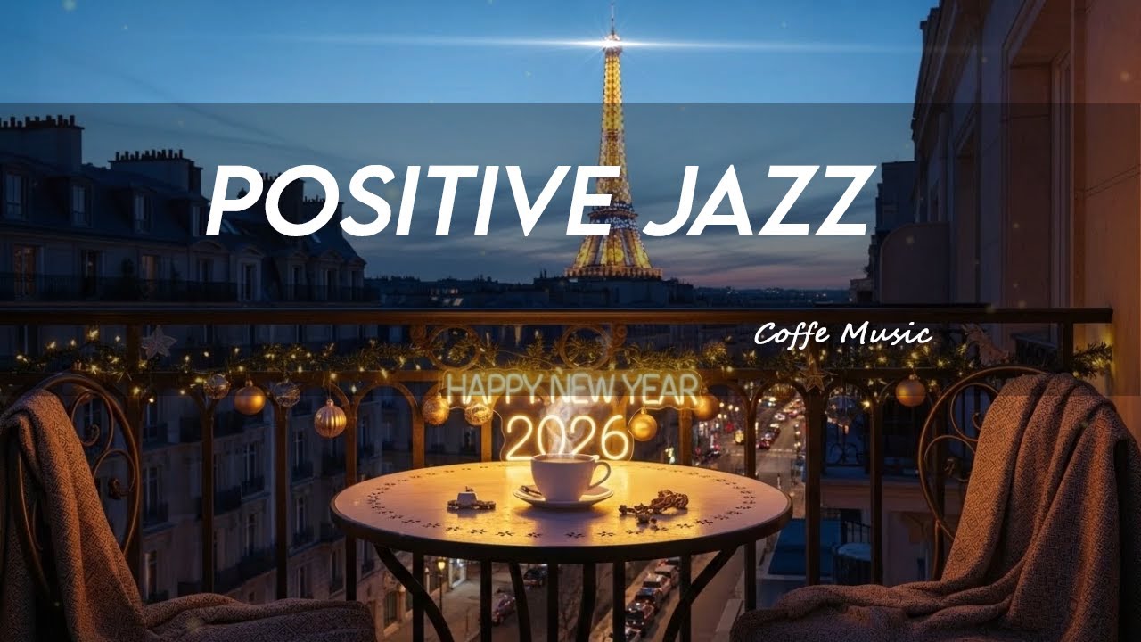 Positive Jazz Music ☕🌿 Gentle Bossa Nova Coffee Ambience for Peaceful Focus and Happy Mood