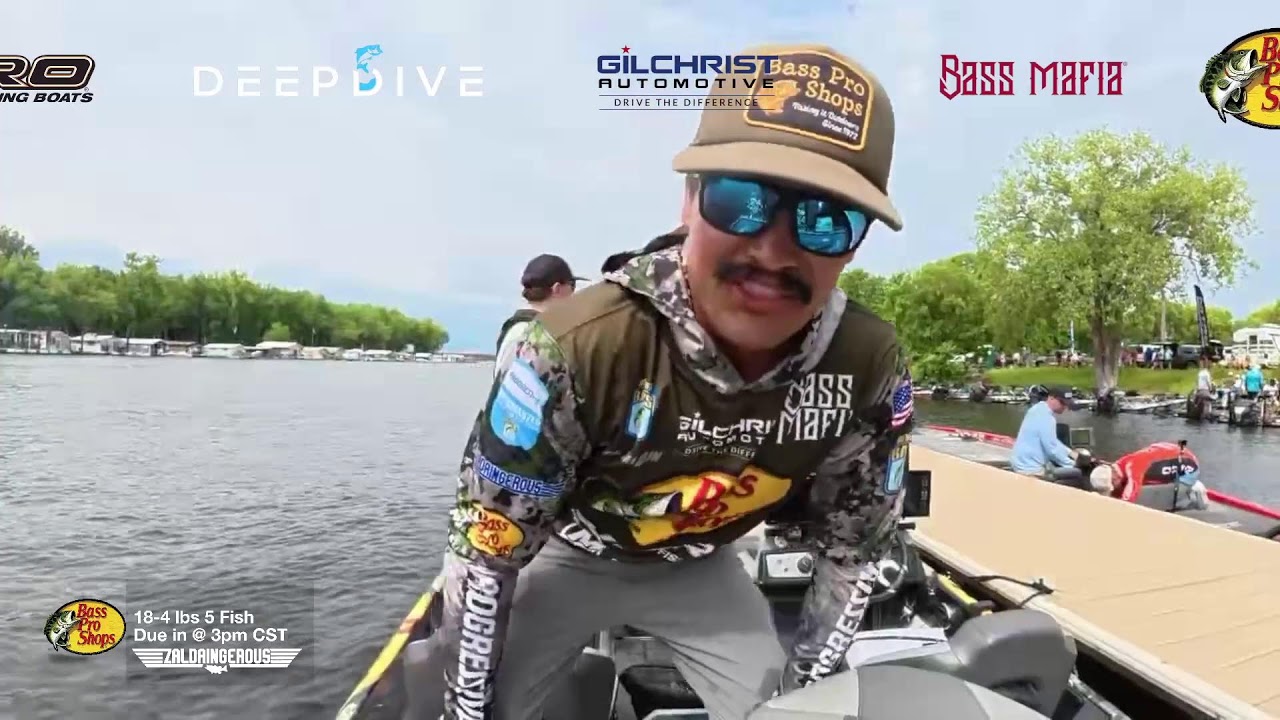 Live from the Mississippi River (Bassmaster Elite Day 2)