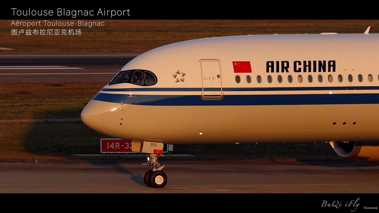 Toulouse Blagnac Airport Plane spotting 15min !