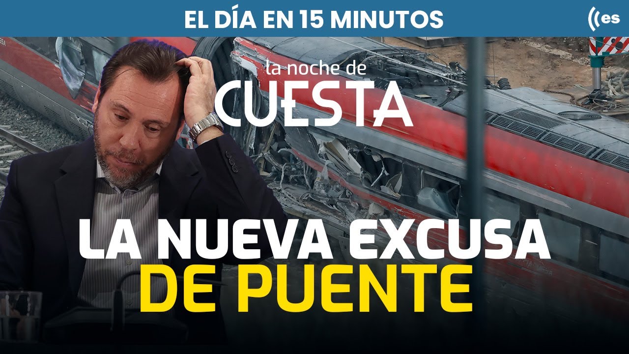 El día en 15 minutos | Puente se lava las manos: culpa al cambio climático del caos ferroviario