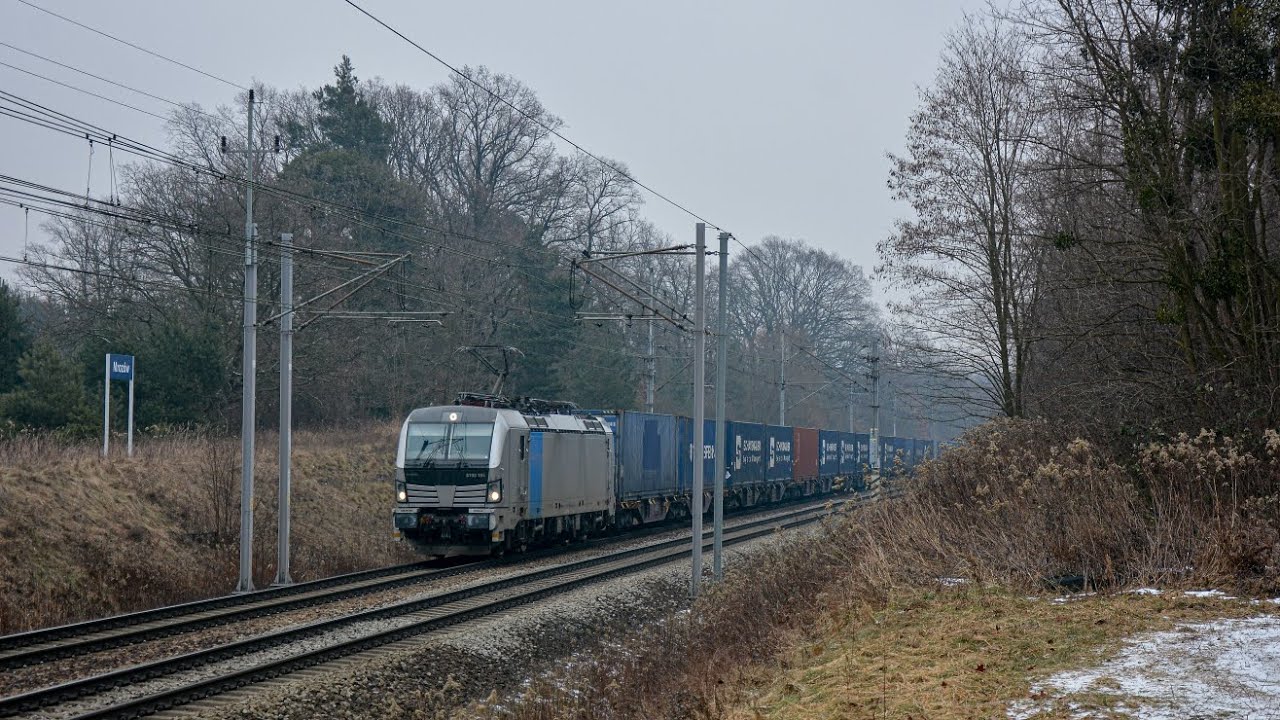 6193 185 z kontenerami z Cieśli przelot przez Mrozów na Legnice 