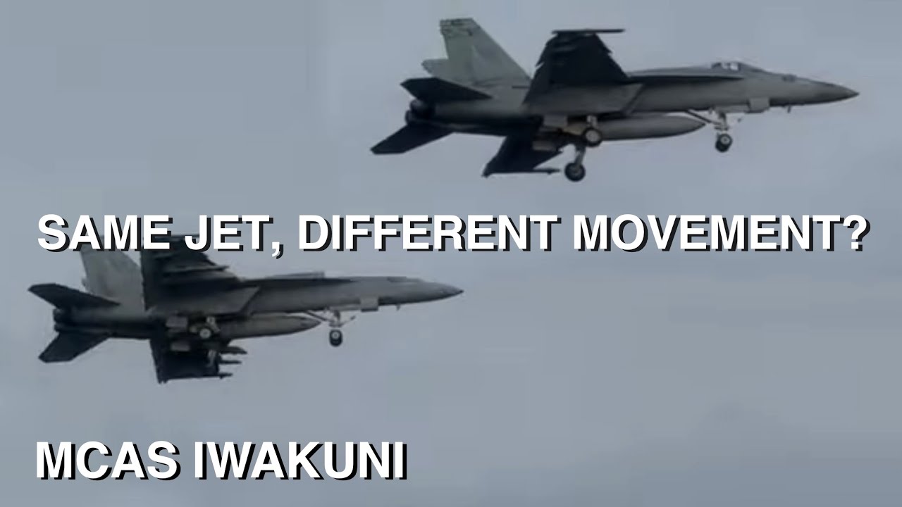 【超マニアック】同じスパホなのになぜ違う？F/A-18E/F着陸時の「尾翼の動き」を比較解析！​
