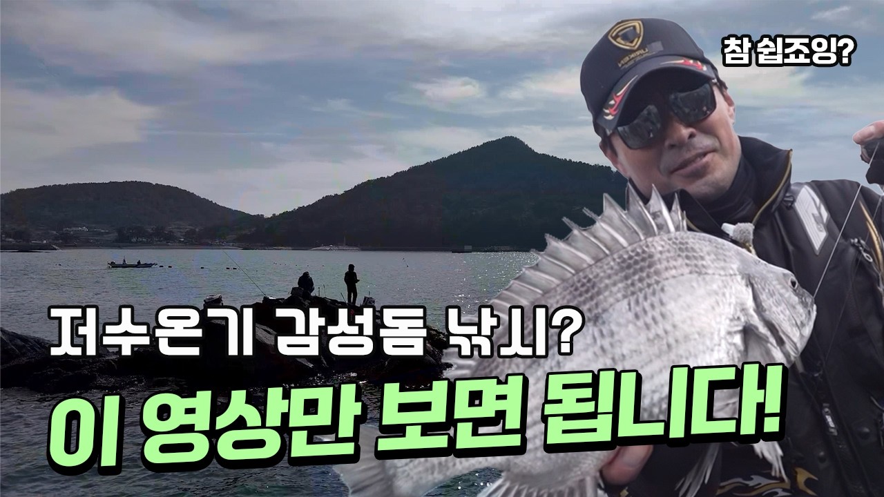 저수온기 감성돔낚시 어려우신분들 주목! - [테크니션즈 Ep.166]