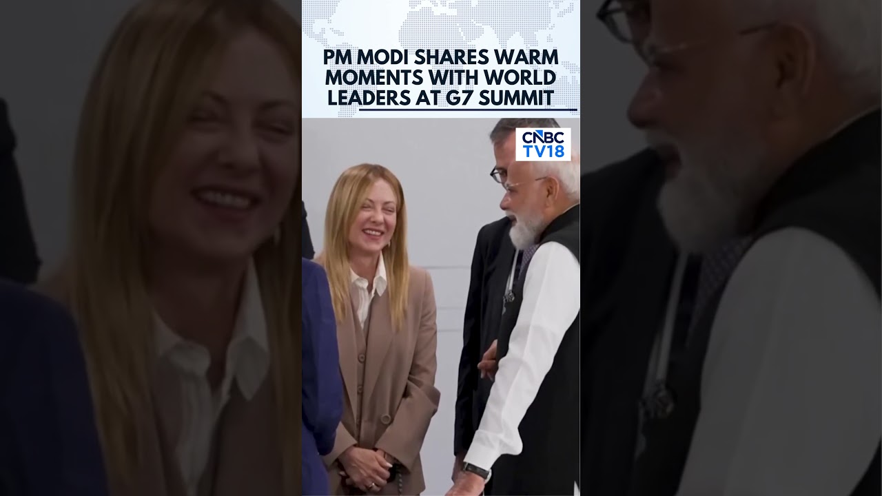 PM Modi's Bonhomie With Italy PM Meloni & Other World Leaders Steals Spotlight At G7 Summit | N18G