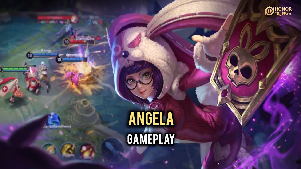 HOK : ANGELA / LINEA CENTRAL GAMEPLAY | HONOR OF KINGS 