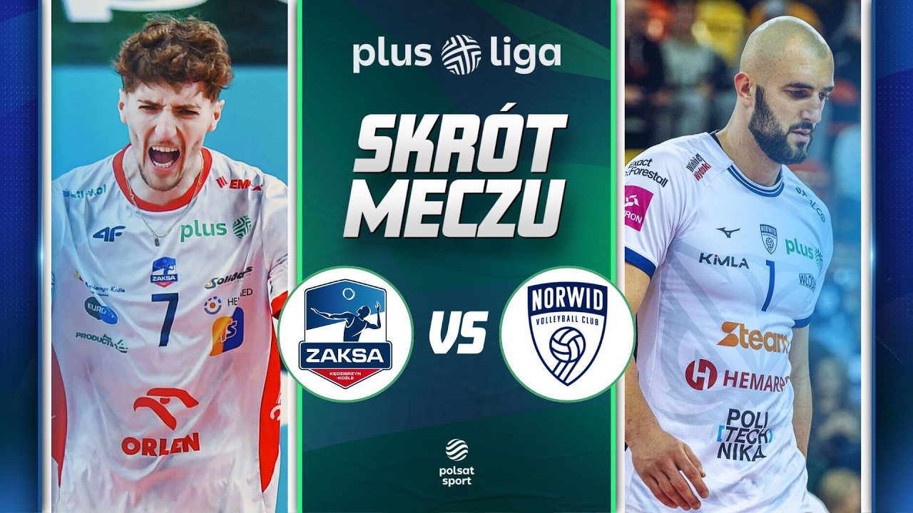 SKR&Oacute;T: ZAKSA KĘDZIERZYN KOŹLE - STEAM HEMARPOL POLITECHNIKA CZĘSTOCHOWWA | PLUSLIGA