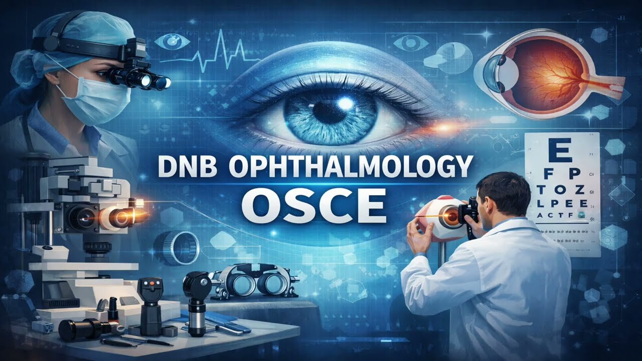 DNB Ophthalmology OSCE - Visual Acuity Chart