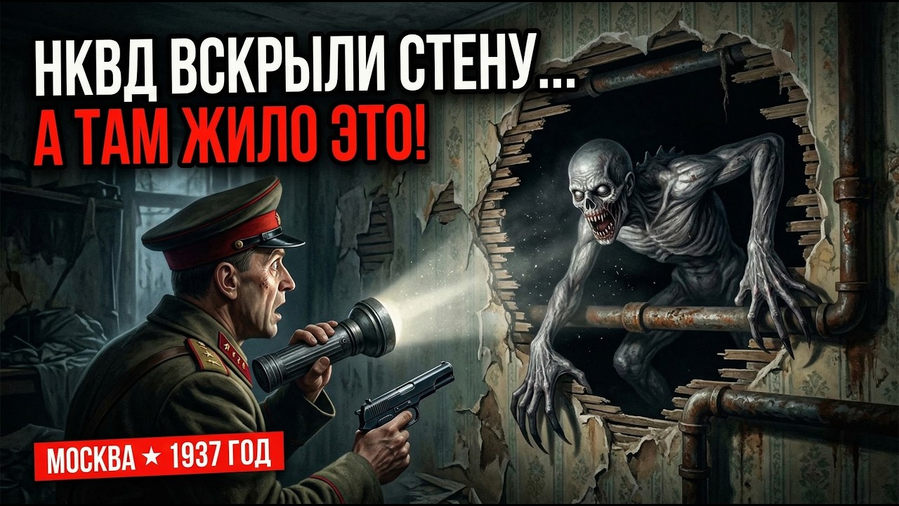 МИЛИЦИЯ ВСКРЫЛА СТЕНУ В КОММУНАЛКЕ. Там жил «ДОМОВОЙ» | Он ел жильцов