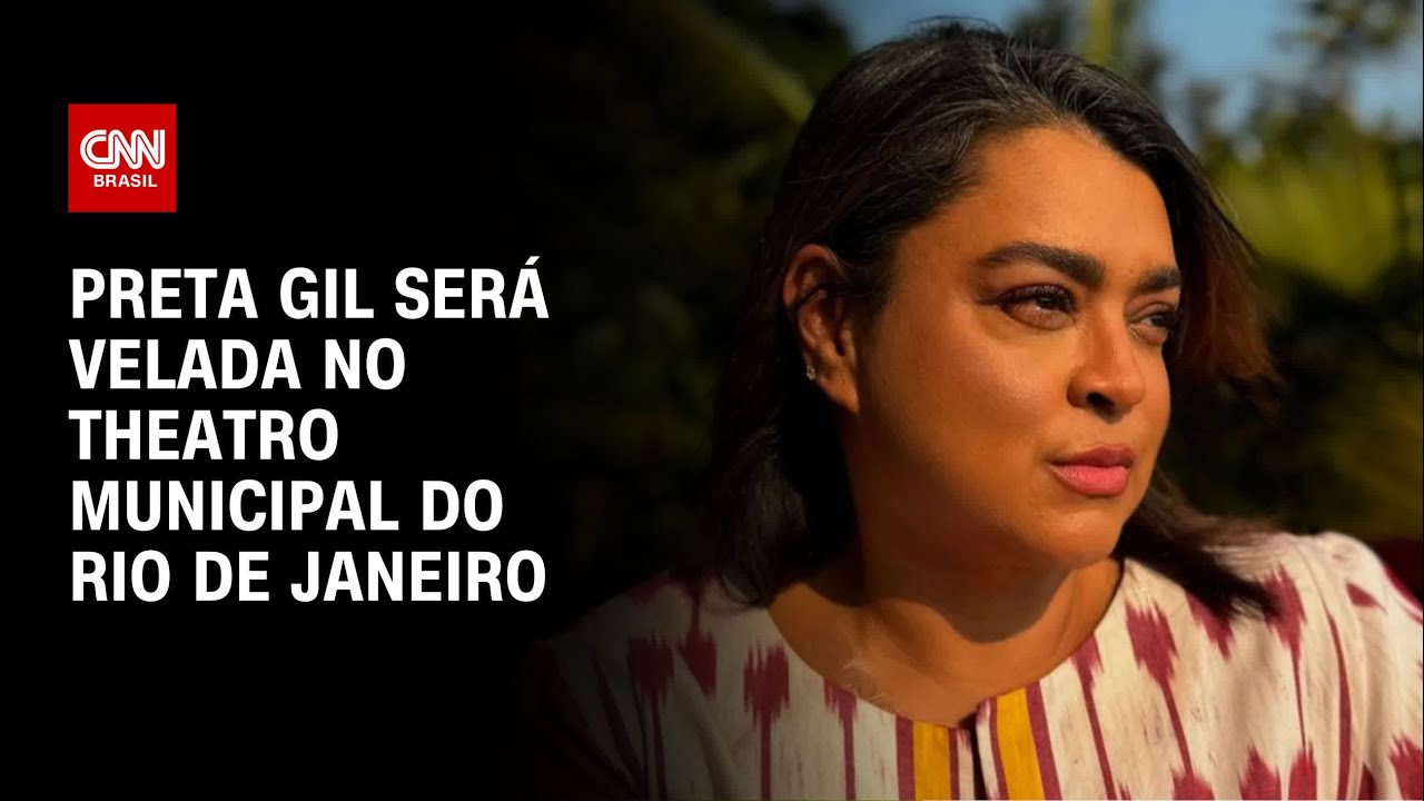 Velório de Preta Gil será no Theatro Municipal do Rio de Janeiro | LIVE CNN