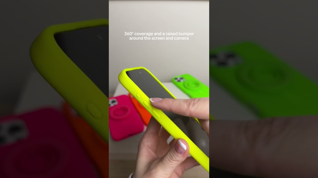 Neon Silicone Case Collection