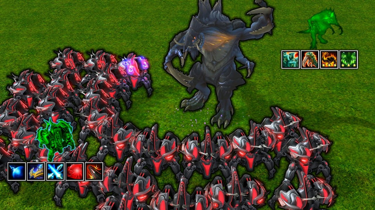 I threw 50 Vanguards at a pair of Dehakas