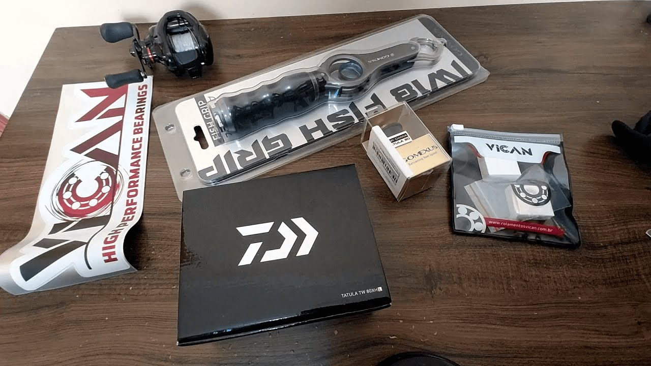 UPGRADE EM CARRETILHA DAIWA TATULA 80