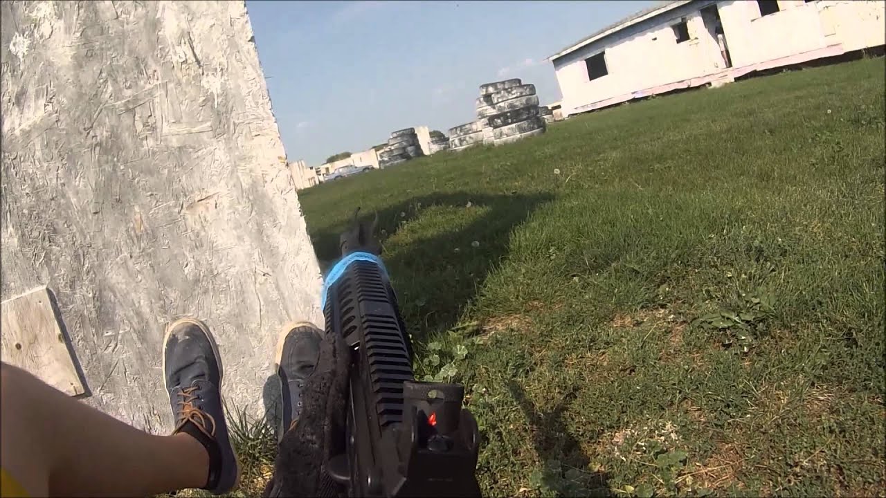Gopro Paintball: ATTEMPT TO SNIPE w/Scarab Arms Tgr2