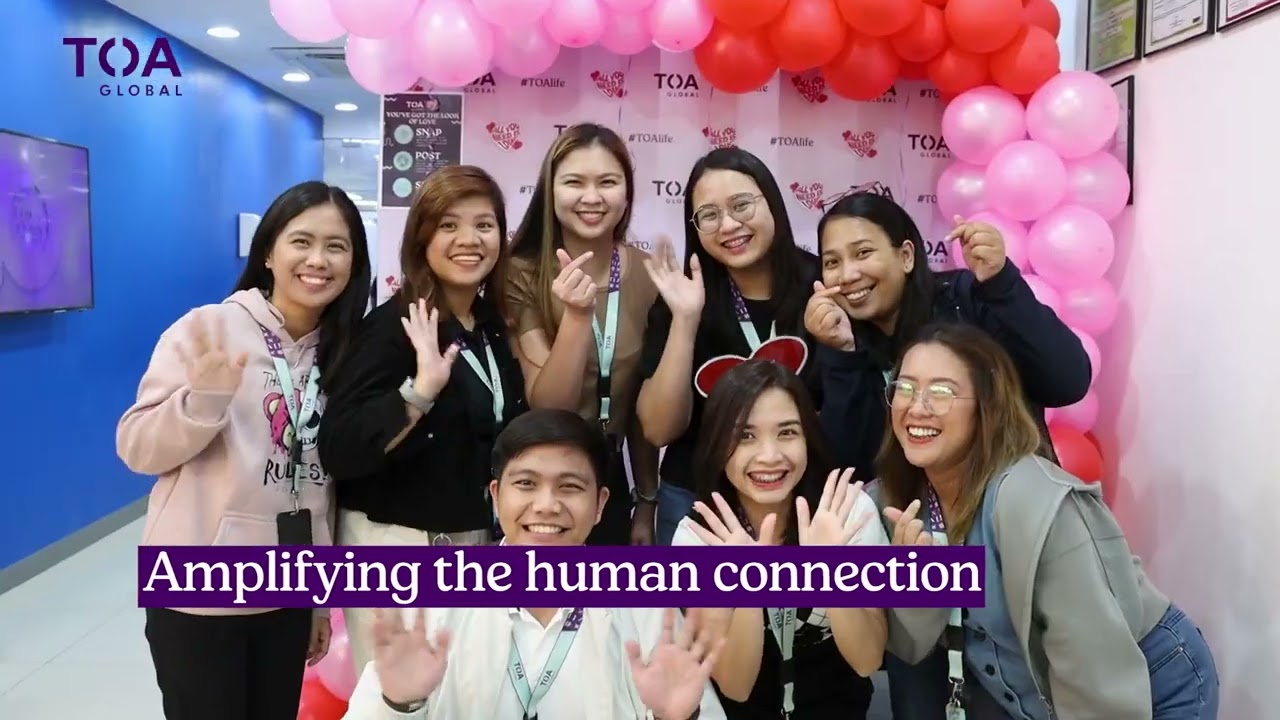 Tour our TOA Global offices in the Philippines
