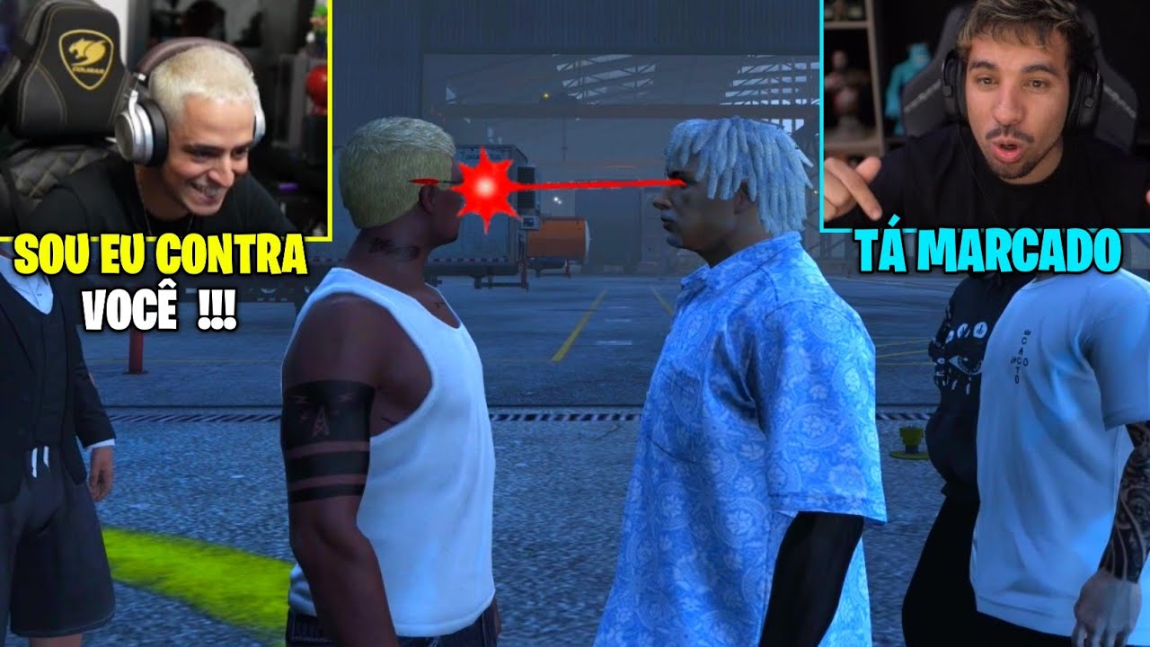CJ E CONNOR MARCARAM UMA GUERR4 NO GTA !!!