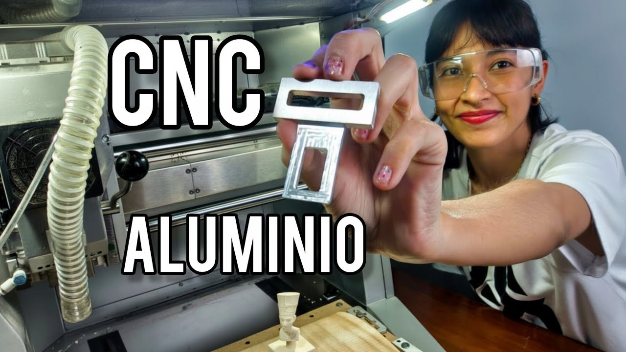 Fabricando piezas en METAL con mi nueva CNC⚙️Makera Carvera air