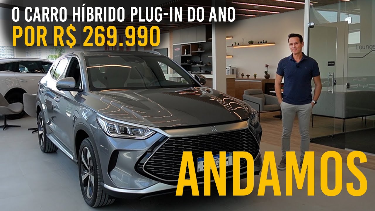 BYD Song: O Carro Híbrido Plug-in do ano por R$ 269.990