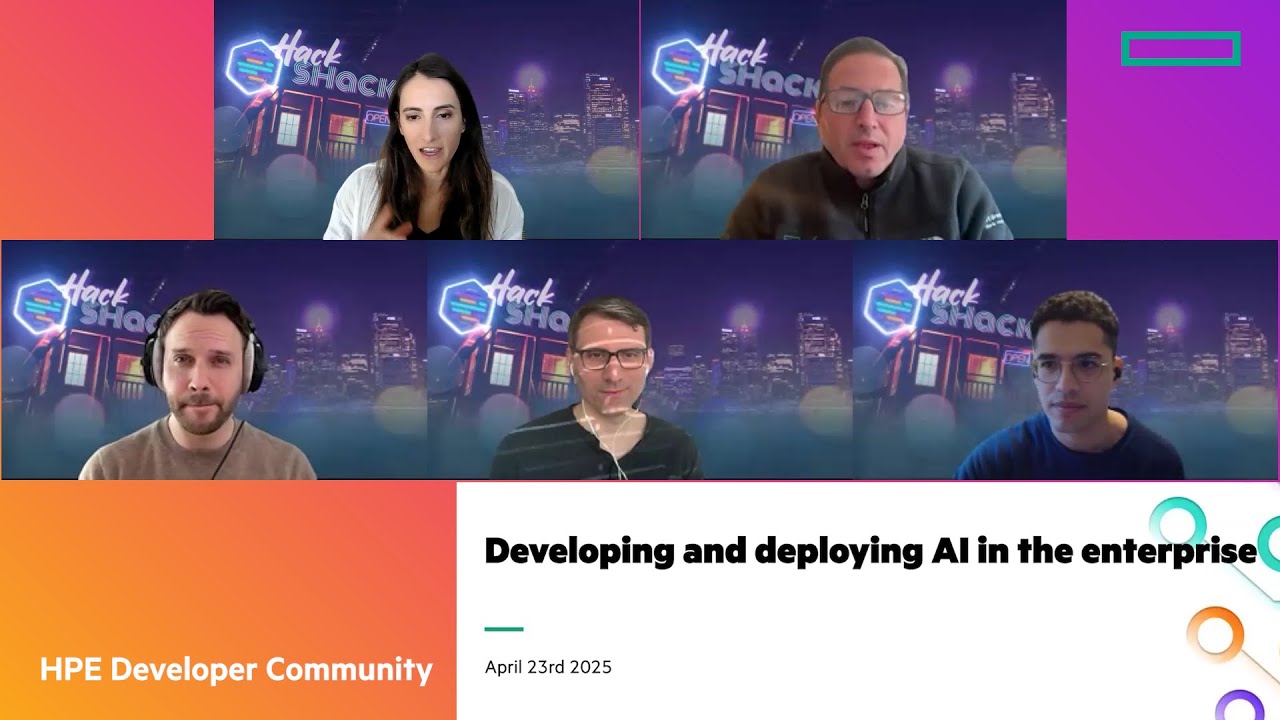 Developing and deploying AI in the enterprise