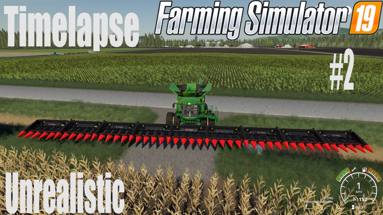 Ridiculously Unrealistic on Michigan Map | EP #2 | TIMELAPSE | Farming Simulator 19 |
