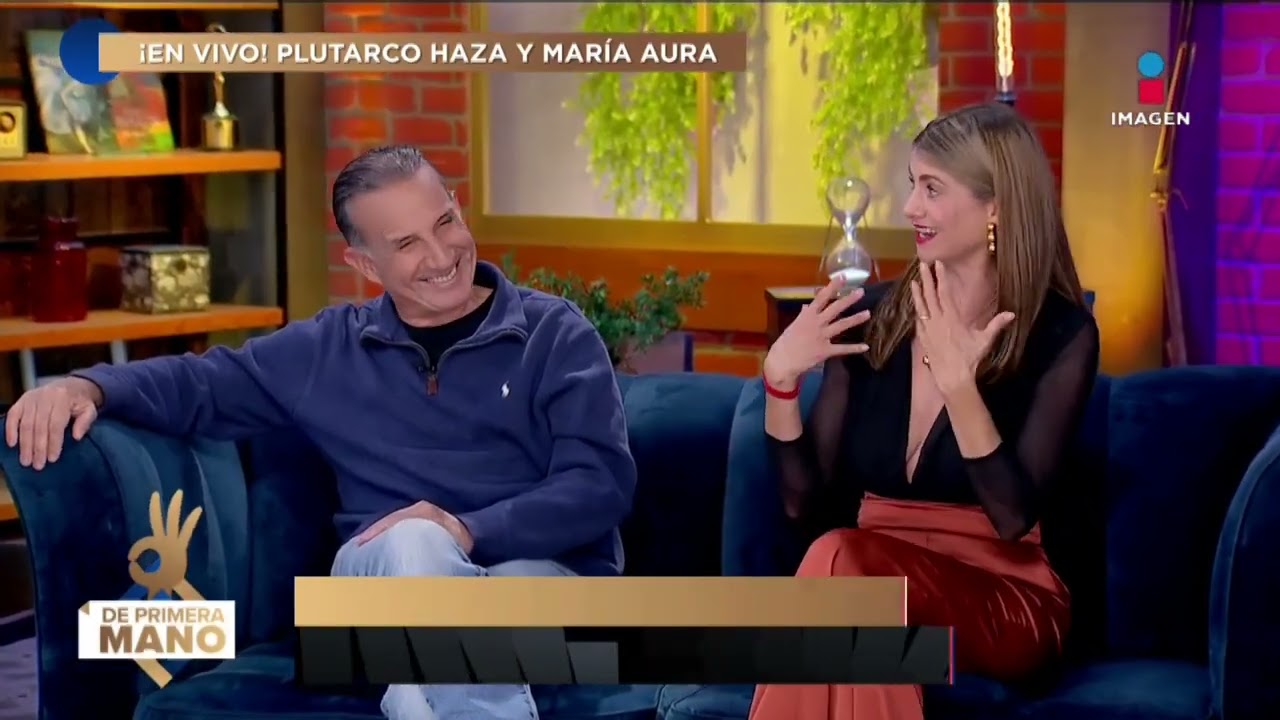 EN VIVO Plutarco Haza y María Aura presentan 'Le cambió a su viejo por uno nuevo' | De Primera Mano