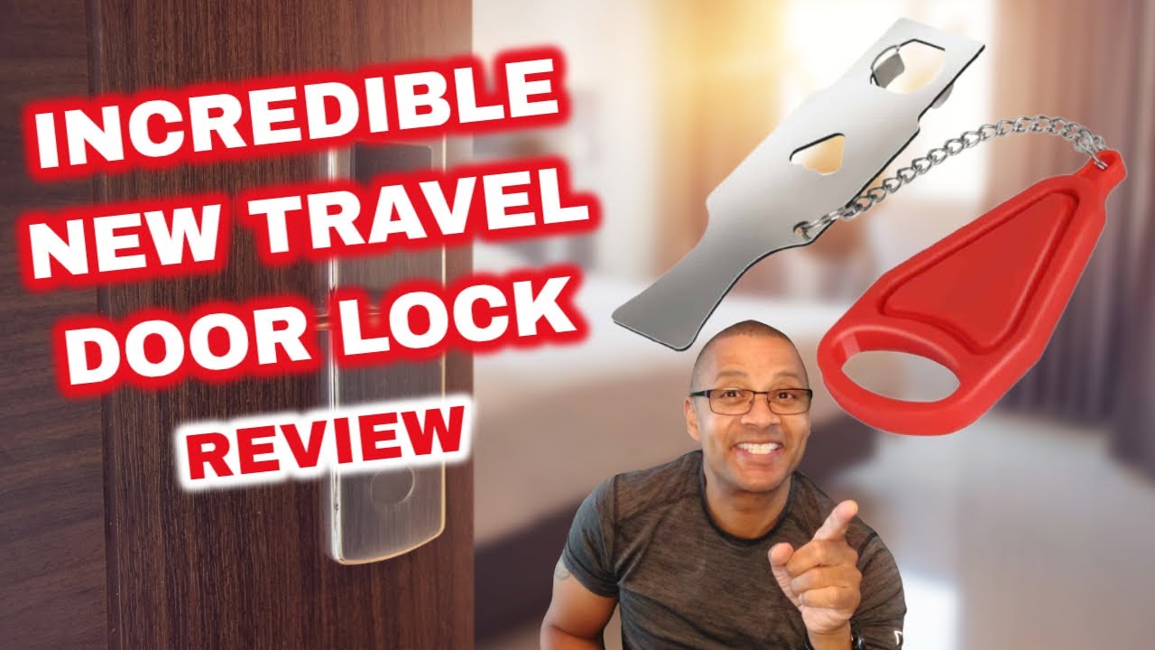 Incredible New Hotel Door Lock To Help Keep You Safe When Traveling | This Is A Perfect Travel Gift