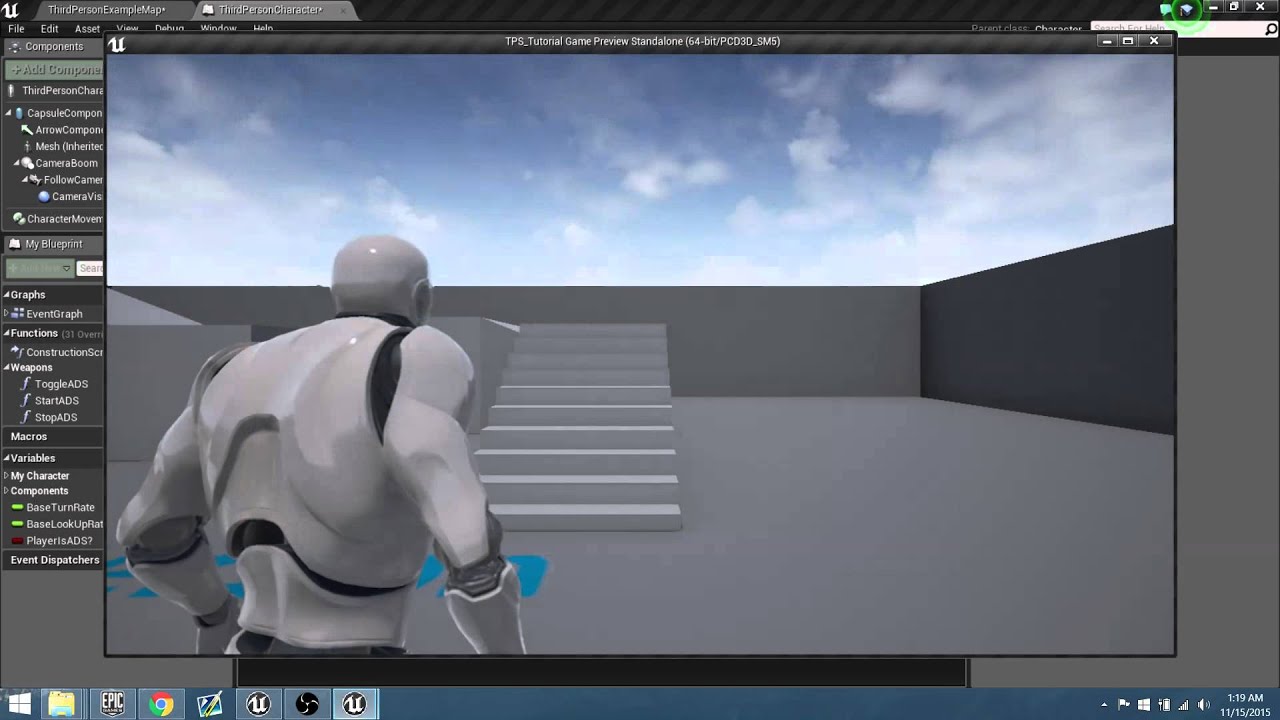 TPS Build Part 2 - Character_BP Aiming