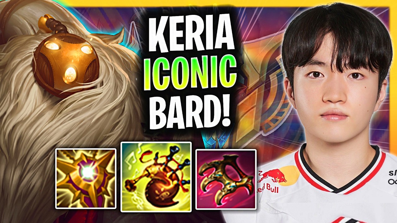 T1 KERIA PLAYS HIS ICONIC BARD! | T1 Keria Bard SUPPORT Guide Patch 26.4