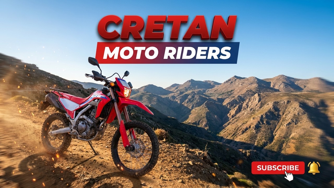 CRETE ASTEROUSIA MOUNTAINS WITH  #450mt  #crf300l