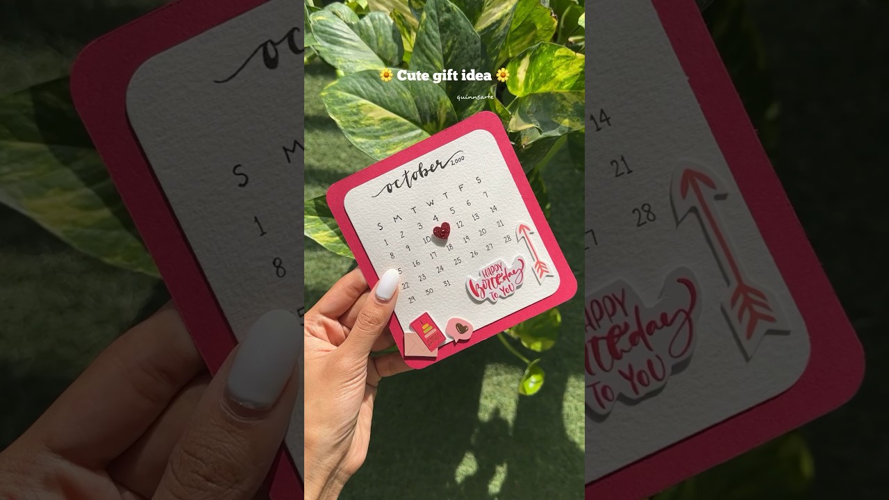 Cute gift idea for Birthday🎈✨ | QuinnsArte | 