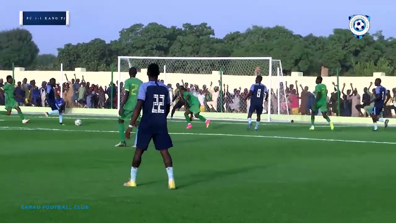 🎥 Highlight Barau FC VS Kano Pillars at Dambatta stadium.